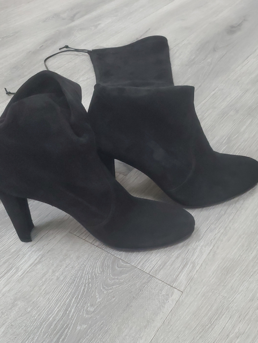 Stuart Weitzman Highland Black Over-the-Knee Boots Size 10 - Picture 12 of 13